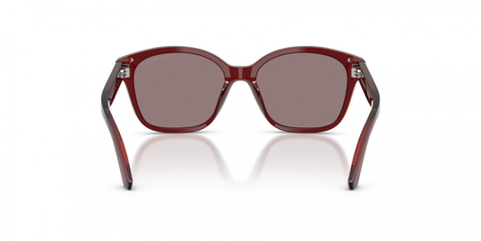 Emporio Armani EK4009U/S Cat Eye Sunglasses in Dark Violet Red, side view