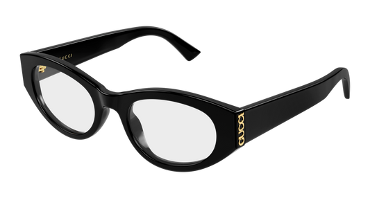 Gucci GG2041O Cat Eye Eyeglasses in Black, side view