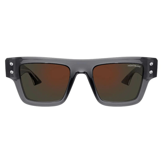 Montblanc MB0253S square sunglasses, view 2