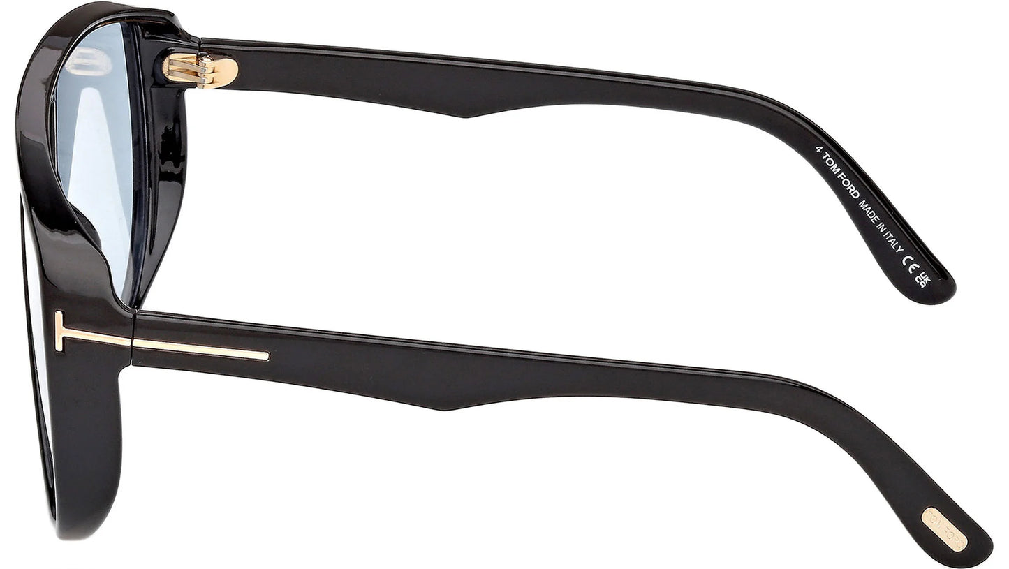 Tom Ford TFACHILLES1182 aviator sunglasses, view 12
