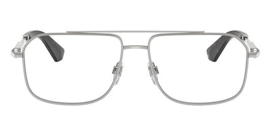 Burberry BE1391 Rectangle Eyeglasses in Silver Frame, side view