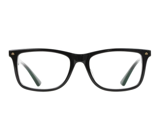 Maybach THE METROPOLITAN II Wayfarer Eyeglasses in Clear Black, side view