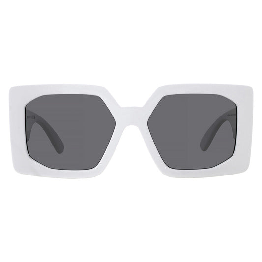 Versace VE4478U/S Square Sunglasses in Dark Grey / White, front view