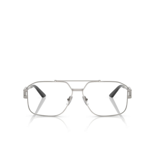 Versace VE1302 Aviator Eyeglasses in Gunmetal Frame, front view