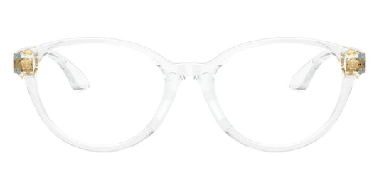 Versace VK3014U Wayfarer Eyeglasses in Crystal, front view