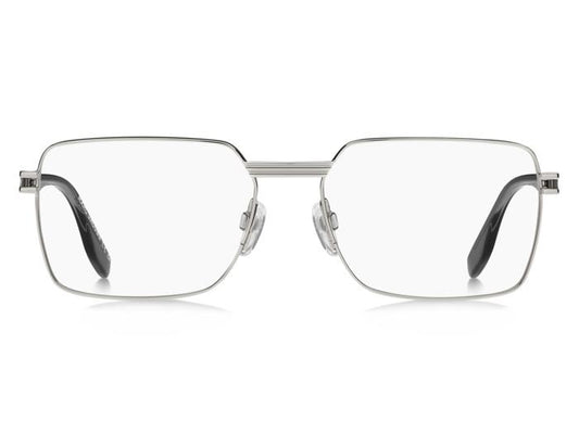 Marc Jacobs MARC783 Rectangle Eyeglasses in Clear / Silver, front view