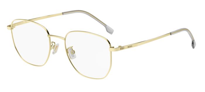 Hugo Boss BOSS 1713/F Square Eyeglasses in Gold, front view