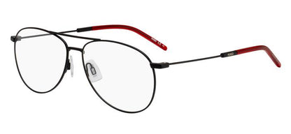 Hugo Boss HG1061 Aviator Eyeglasses in Black, front view