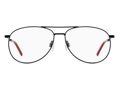 Hugo Boss HG1061 Aviator Eyeglasses in Black, side view