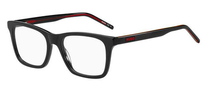 Hugo Boss HG1201 Square Eyeglasses in Black, front view