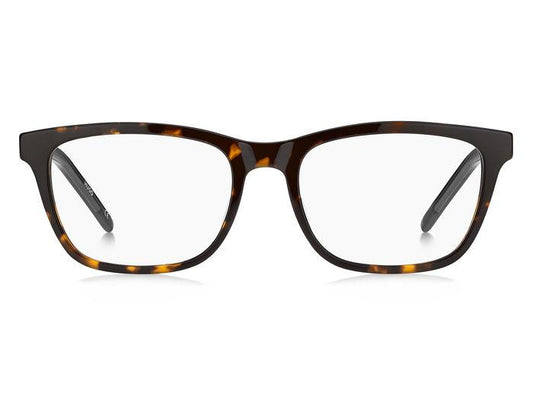 Hugo Boss HG1250 Rectangle Eyeglasses in Havana, side view