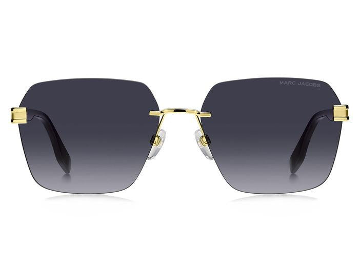 Marc Jacobs MARC 713/S Square Sunglasses in Grey Gradient / Gold, front view