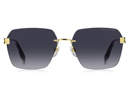 Marc Jacobs MARC 713/S Square Sunglasses in Grey Gradient / Gold, front view