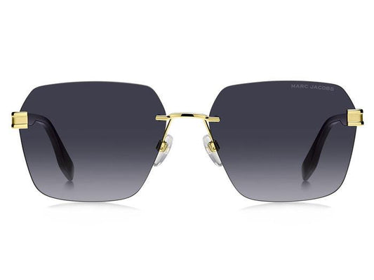 Marc Jacobs MARC 713/S Square Sunglasses in Grey Gradient / Gold, front view