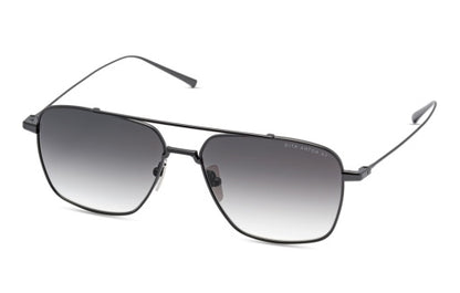 DITA ARTOA-57/S Pilot Sunglasses in Grey To Clear Gradient/Black Iron, front view