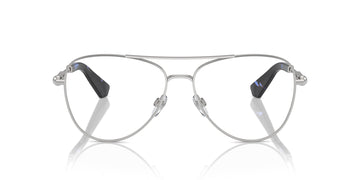 DEMO LENSES WITH SILVER FRAME
