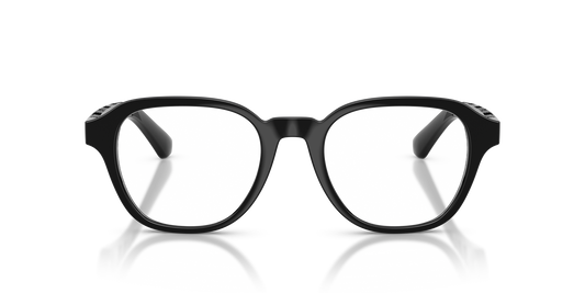 Burberry BE2444U Wayfarer Eyeglasses in Clear Lenses With Black Frame, front view