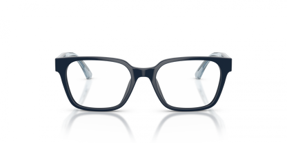 Emporio Armani EK3013U Pillow Eyeglasses in Shiny Blue, back view