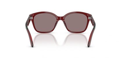 Emporio Armani EK4009U/S Cat Eye Sunglasses in Dark Violet Red, side view