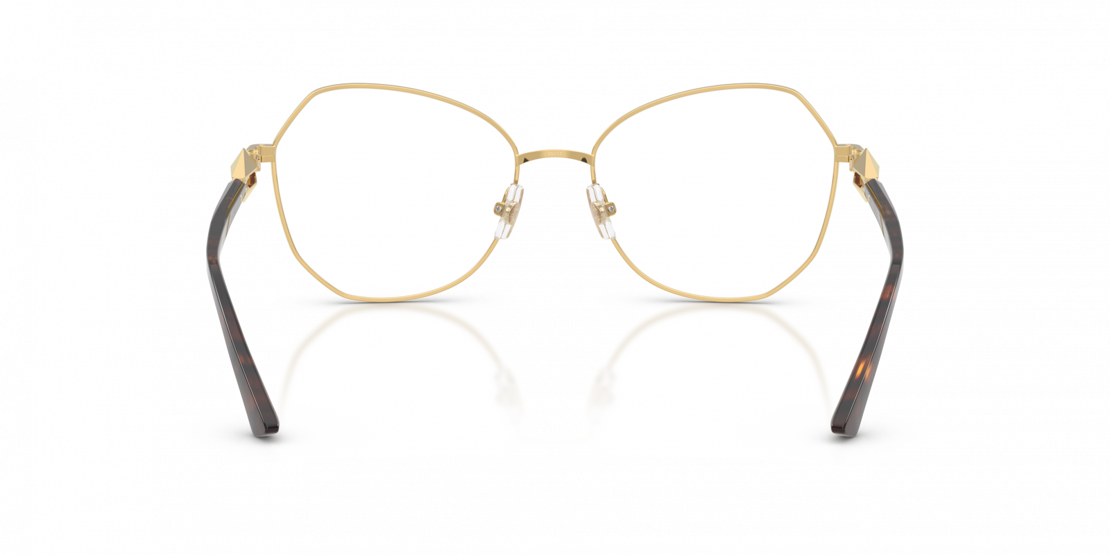 Jimmy Choo JC2011 Round Eyeglasses in Gold, side view