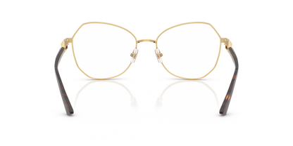 Jimmy Choo JC2011 Round Eyeglasses in Gold, side view