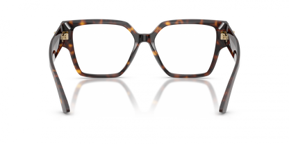 Jimmy Choo JC3032B Square Eyeglasses in Havana, side view