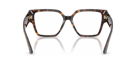 Jimmy Choo JC3032B Square Eyeglasses in Havana, side view