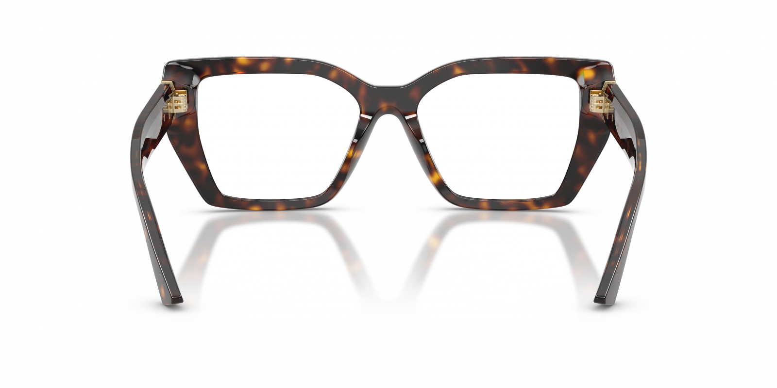 Jimmy Choo JC3053JU Cat Eye Eyeglasses in Havana, angle view