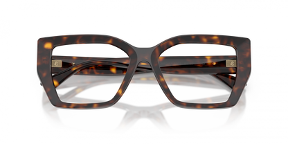 Jimmy Choo JC3053JU Cat Eye Eyeglasses in Havana, side view