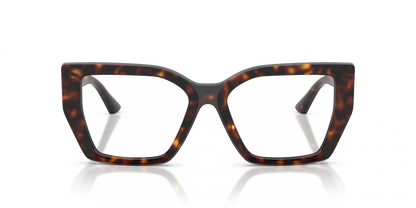 Jimmy Choo JC3053JU Cat Eye Eyeglasses in Havana, detail view