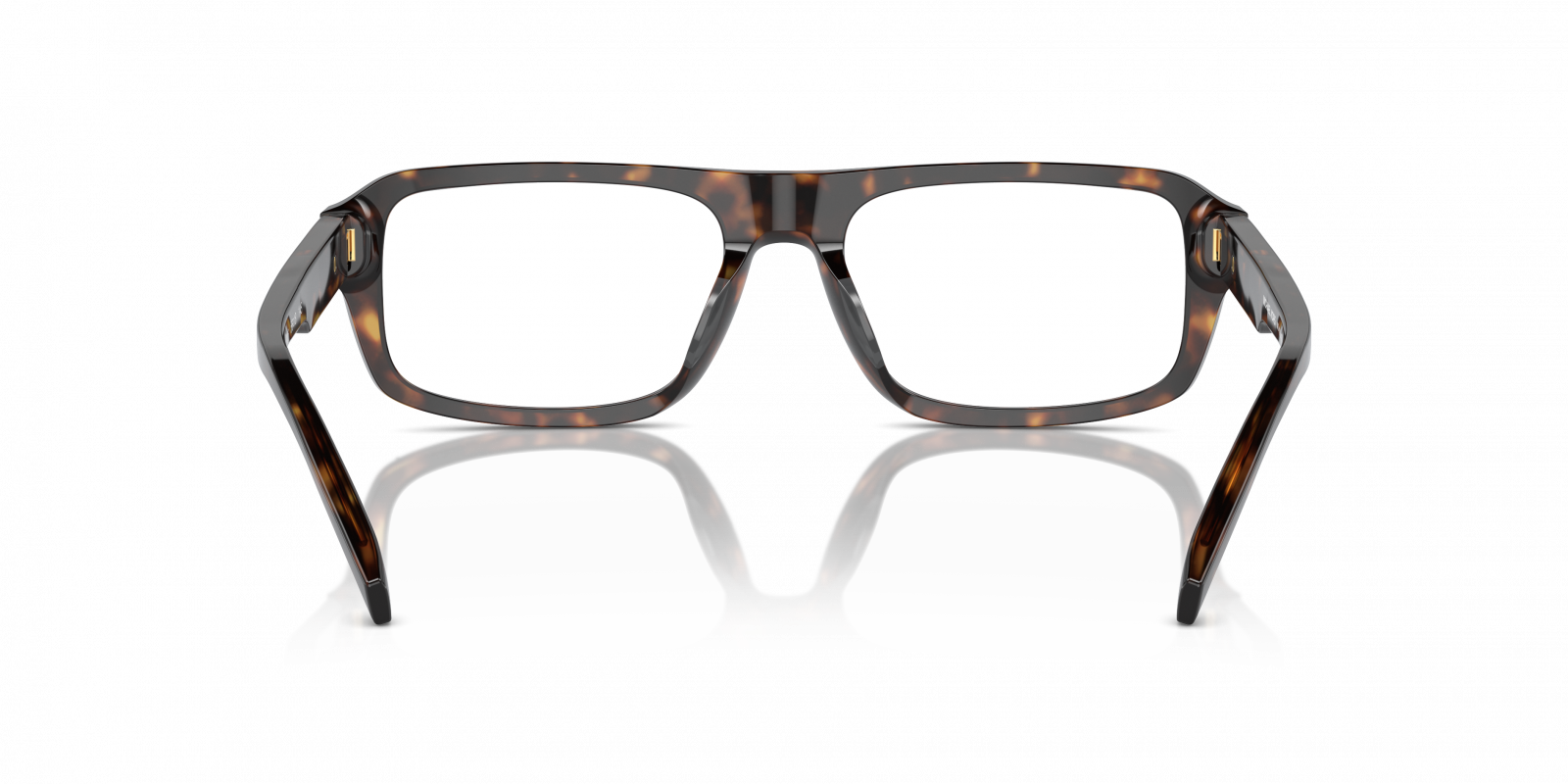 Michael Kors MK4122U Rectangle Eyeglasses in Dark Tortoise, angle view