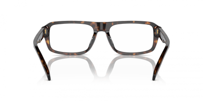 Michael Kors MK4122U Rectangle Eyeglasses in Dark Tortoise, angle view