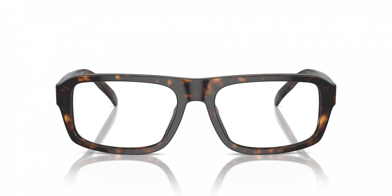 Michael Kors MK4122U Rectangle Eyeglasses in Dark Tortoise, side view