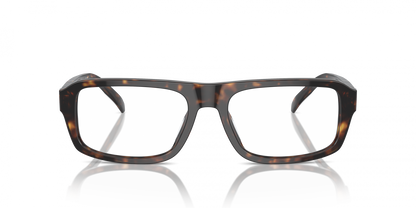 Michael Kors MK4122U Rectangle Eyeglasses in Dark Tortoise, side view