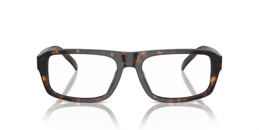 Michael Kors MK4122U Rectangle Eyeglasses in Dark Tortoise, side view