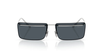 SOLID GREY LENSES WITH SILVER FRAME