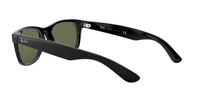 Ray-Ban RB2132 Square Sunglasses in Green / Black, angle view