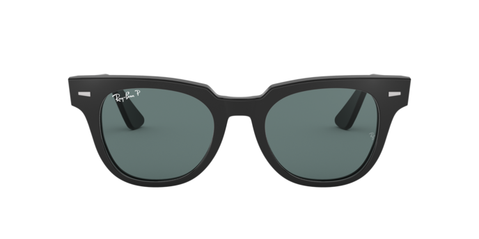 Ray-Ban RB2168 Square Sunglasses in Grey Polarized/Black, side view
