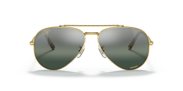 GRADIENT BLUE LENSES WITH GOLD FRAME