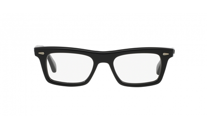 Ray-Ban RX5278 Wayfarer Eyeglasses in Black, angle view
