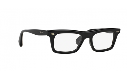 Ray-Ban RX5278 Wayfarer Eyeglasses in Black, front view