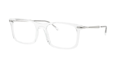 Ray-Ban RX7260 Square Eyeglasses in Transparent, front view