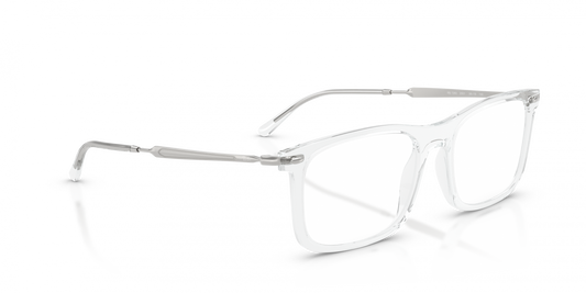 Ray-Ban RX7260 Square Eyeglasses in Transparent, side view