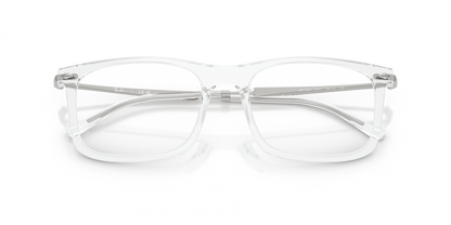 Ray-Ban RX7260 Square Eyeglasses in Transparent, angle view