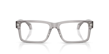 Versace VE3391U Rectangle Eyeglasses in Transparent Light Grey, front view