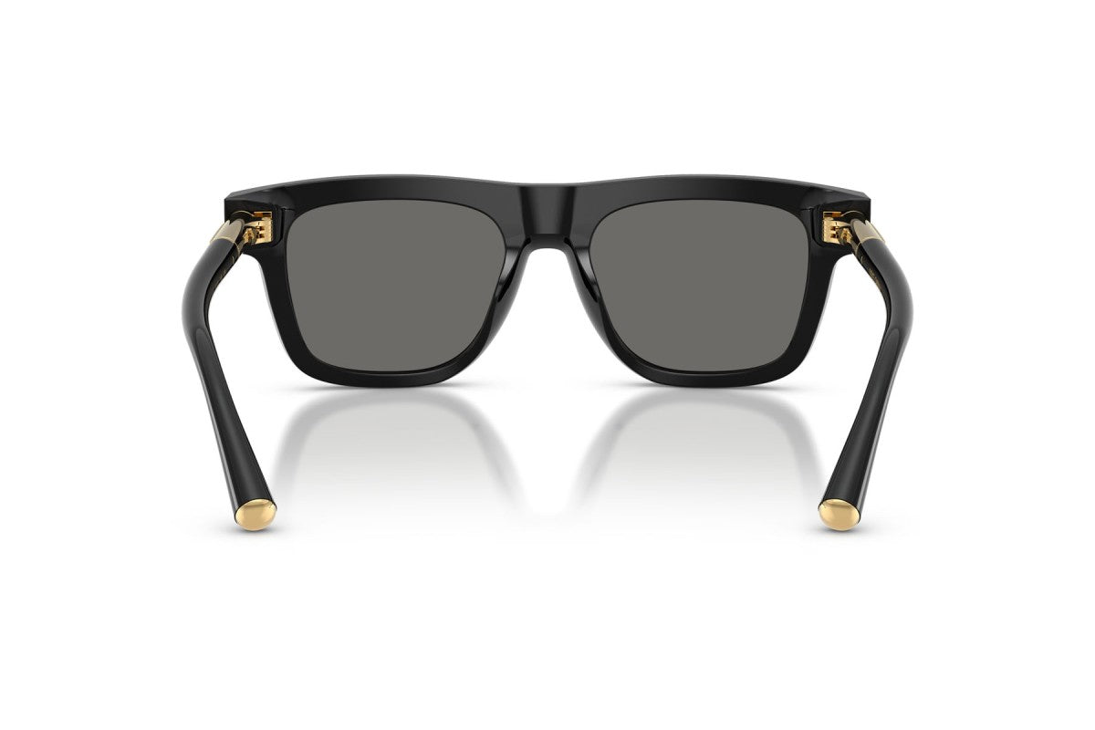 Dolce & Gabbana DG4521 Square Sunglasses in Grey Black, back view