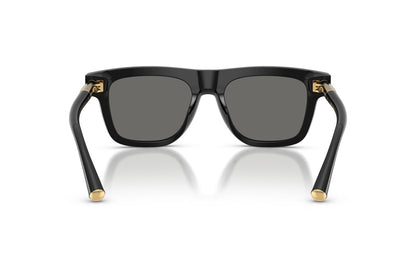 Dolce & Gabbana DG4521 Square Sunglasses in Grey Black, back view