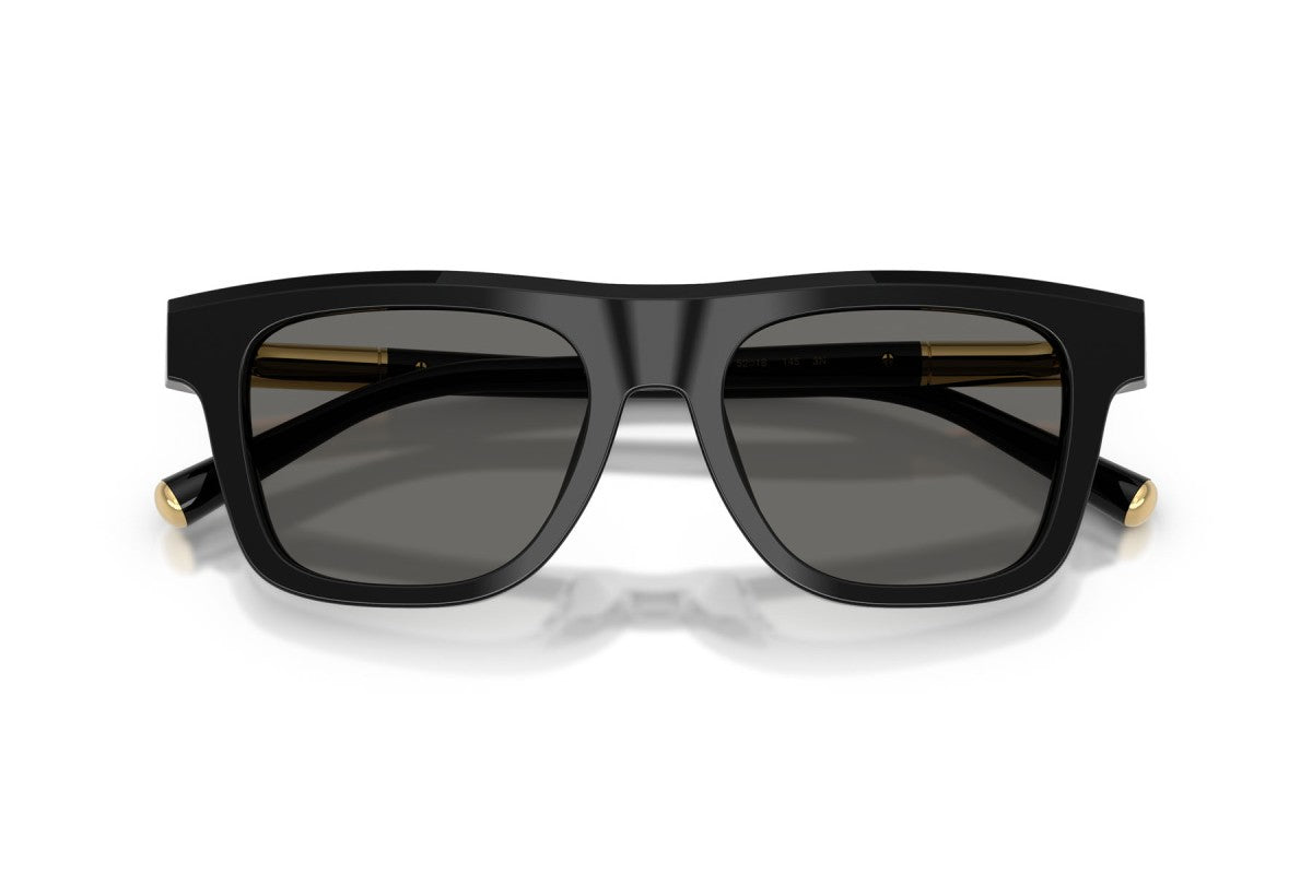 Dolce & Gabbana DG4521 Square Sunglasses in Grey Black, detail view