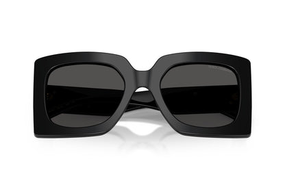 Dolce & Gabbana DG4525B Square Sunglasses in Dark Grey / Black, detail view