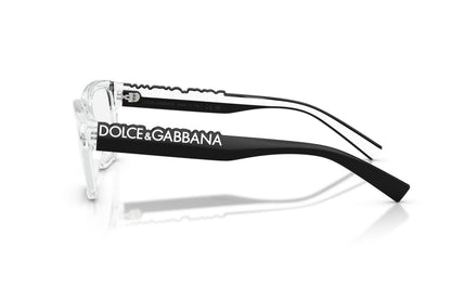 Dolce & Gabbana DG5112 Rectangle Eyeglasses in Clear, side view
